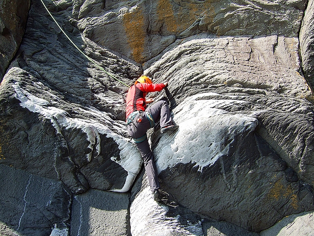escalada en la roca